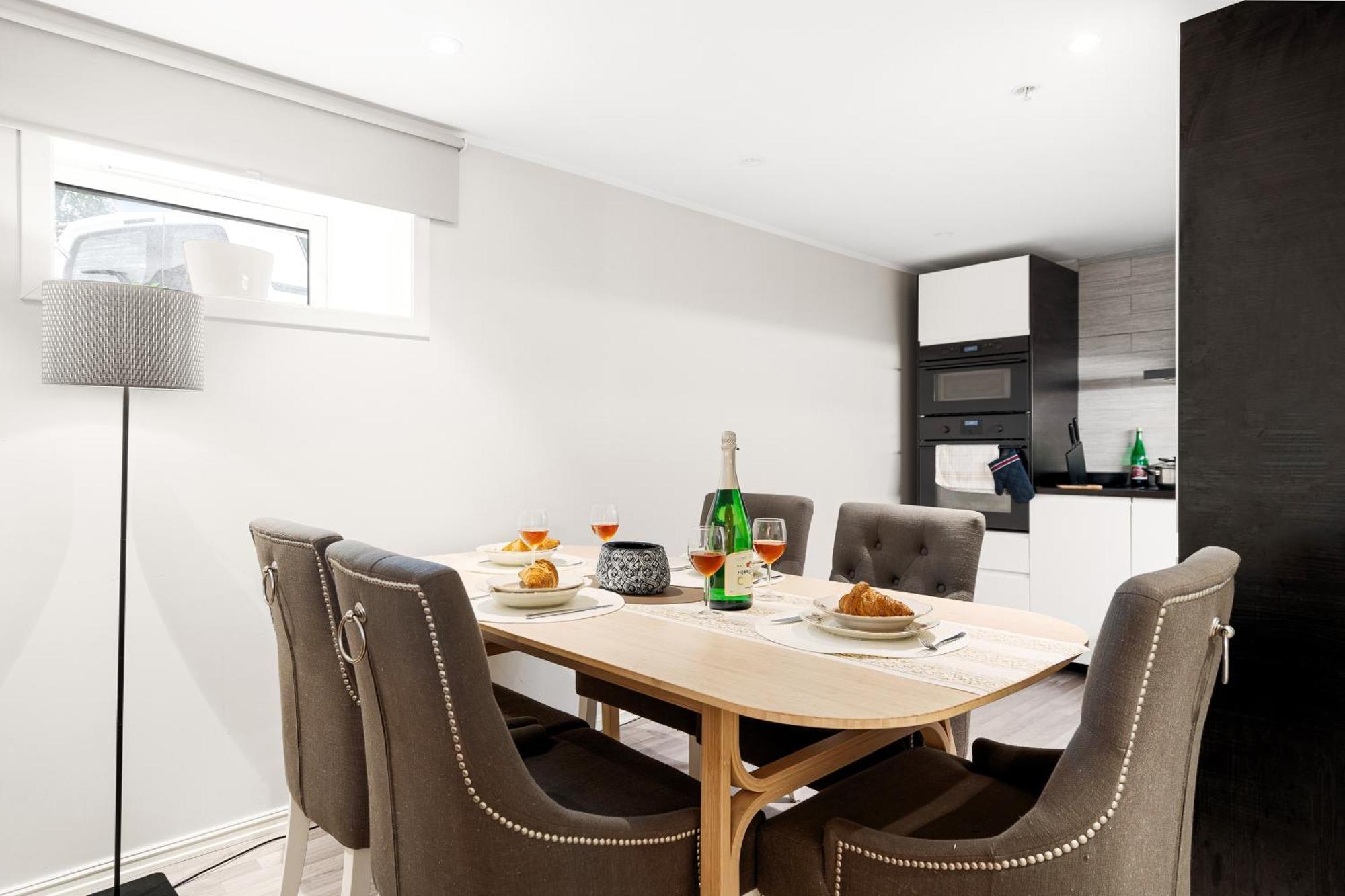 Solsiden Modern Stay: King Beds, Private Entry Trondheim Dış mekan fotoğraf